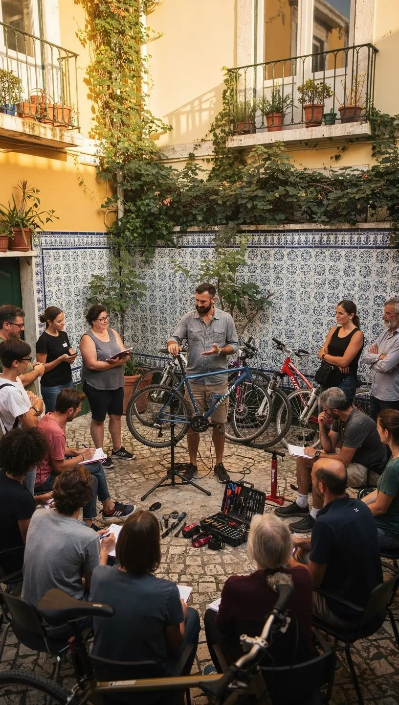 Dicas de embalagem eficaz para ciclistas em tours.